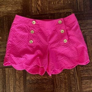 Southern Tide Pink Button Shorts Size 2